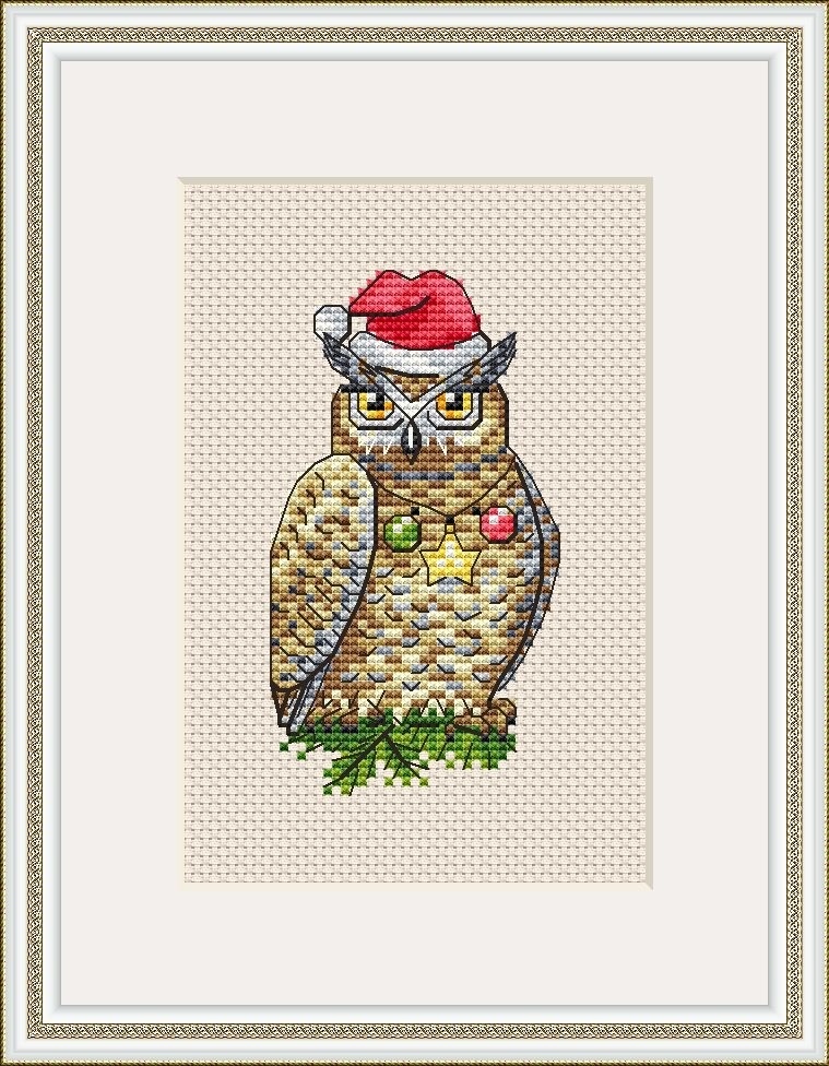 Toy. Owl Cross Stitch Pattern фото 1