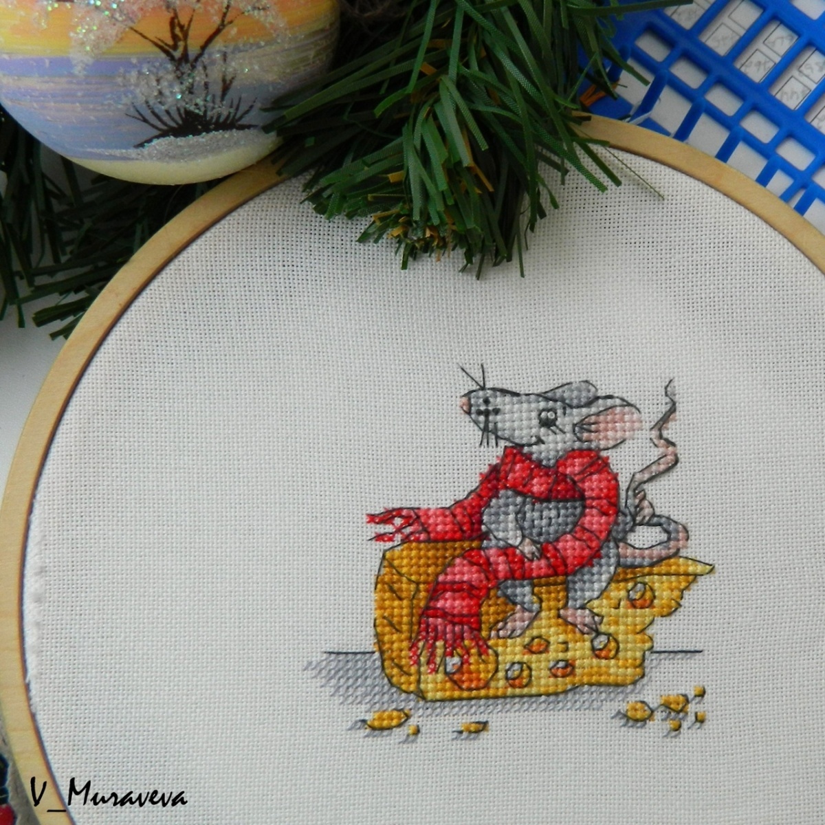 Little Rats Cross Stitch Pattern фото 2