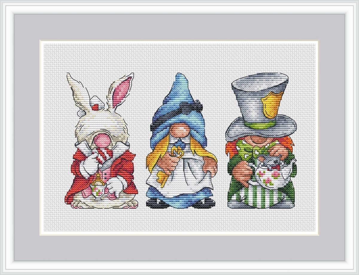 Gnomes of Wonderland Cross Stitch Pattern фото 2