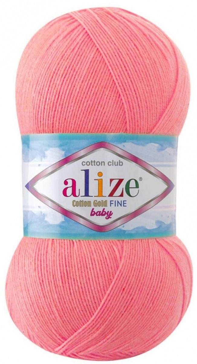 Alize Cotton Gold Fine Baby 55% cotton, 45% acrylic 5 Skein Value Pack, 500g фото 5