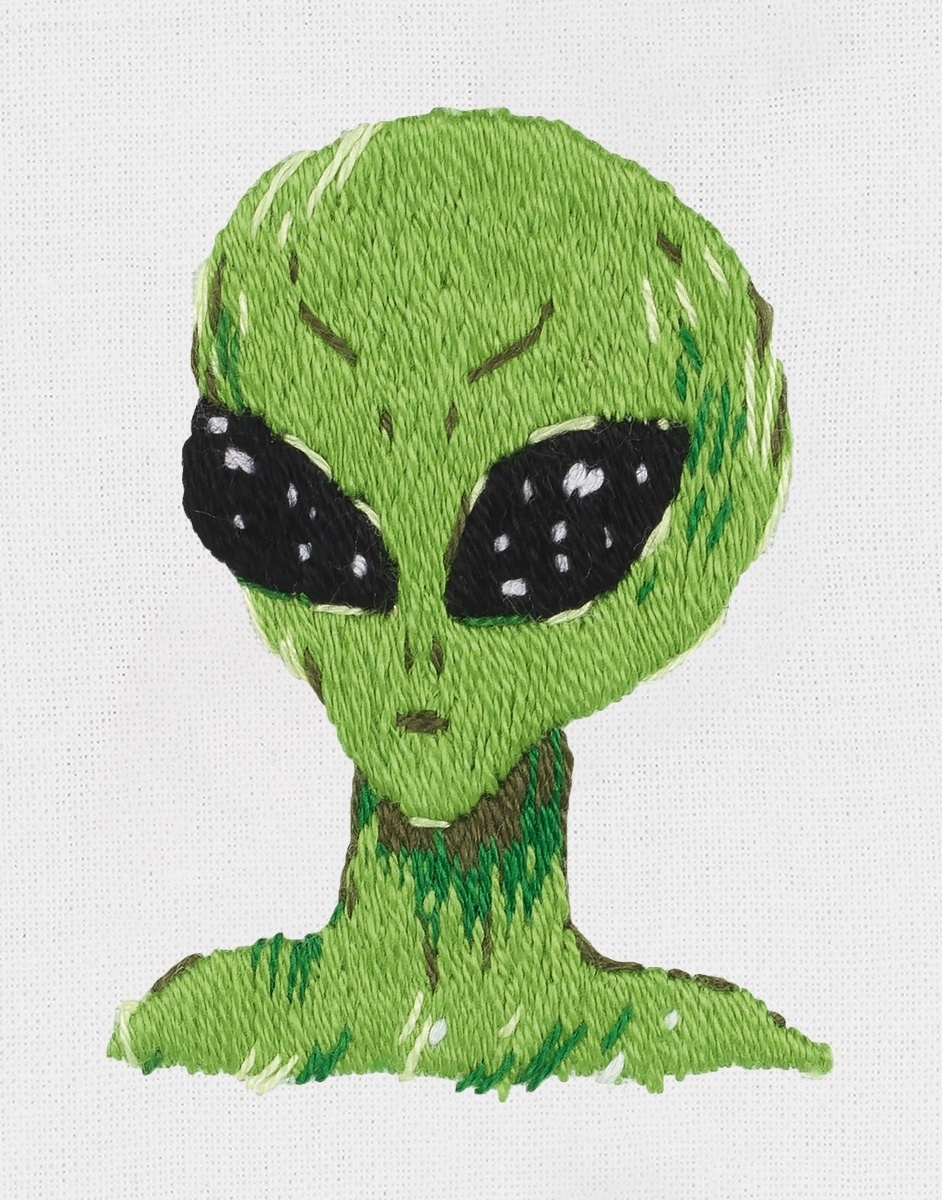 Alien Embroidery Kit фото 1