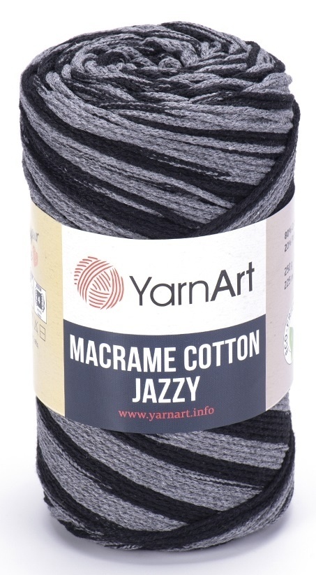 YarnArt Macrame Cotton Jazzy 80% cotton, 20% polyester, 4 Skein Value Pack, 1000g фото 11