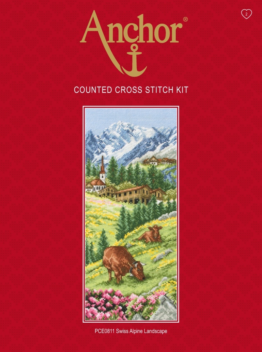 Swiss Alpine Cross Stitch Kit фото 2