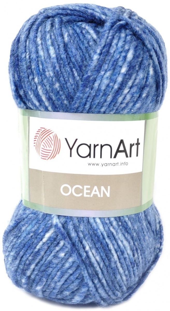 YarnArt Ocean 20% Wool, 80% Acrylic, 5 Skein Value Pack, 500g фото 5