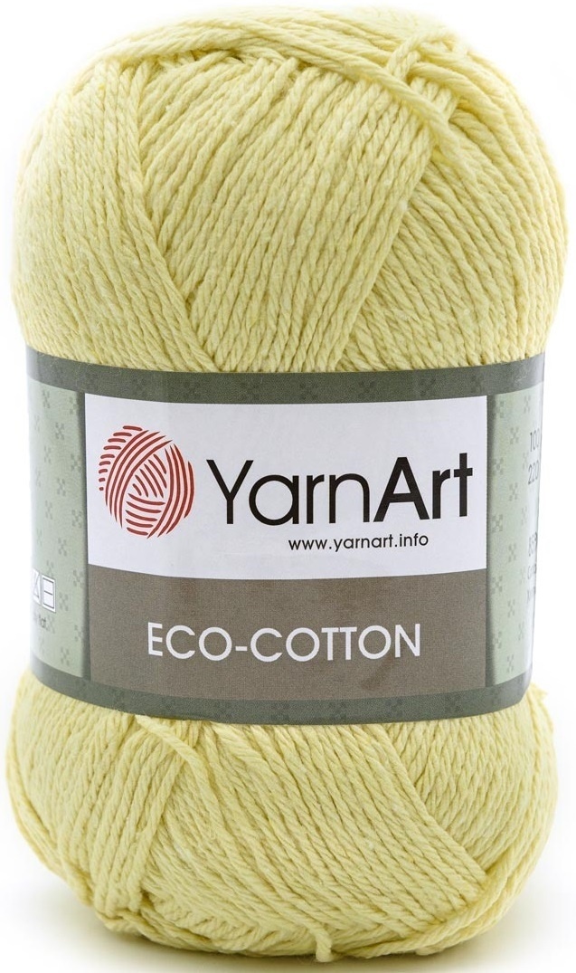 YarnArt Eco Cotton 85% cotton, 15% polyester, 5 Skein Value Pack, 500g фото 20