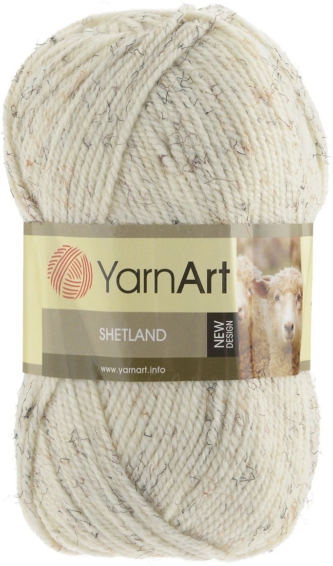 YarnArt Shetland 30% Virgin Wool, 70% Acrylic, 5 Skein Value Pack, 500g фото 25