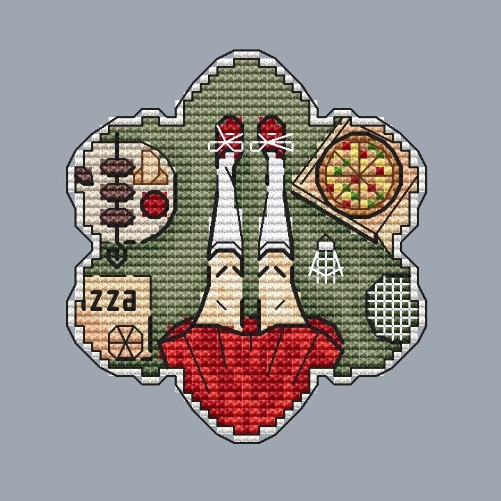 Picnic Cross Stitch Pattern фото 2