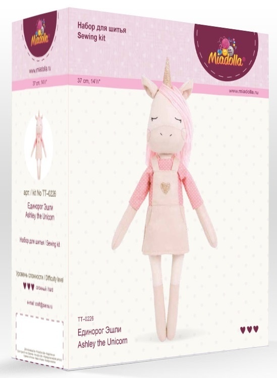 Unicorn Ashley Toy Sewing Kit фото 3
