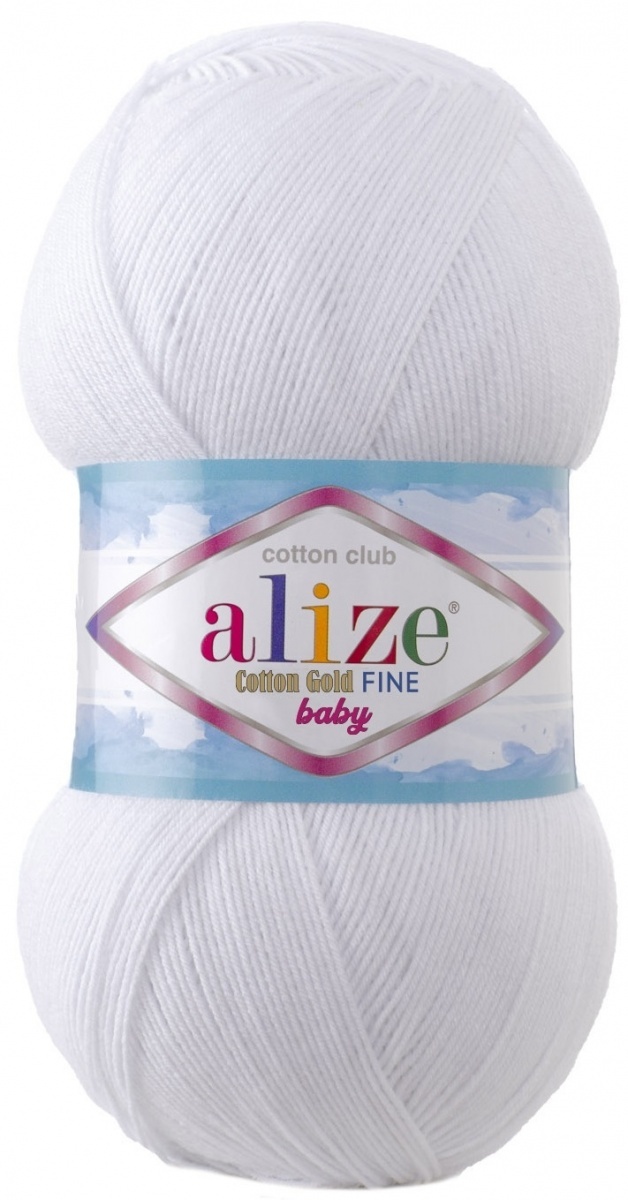 Alize Cotton Gold Fine Baby 55% cotton, 45% acrylic 5 Skein Value Pack, 500g фото 9