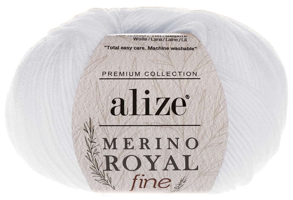 Alize Merino Royal Fine, 100% Wool, 10 Skein Value Pack, 500g фото 3