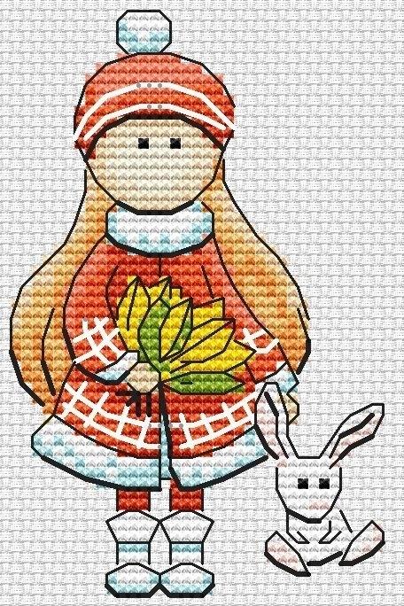 Doll 2 Cross Stitch Pattern фото 2