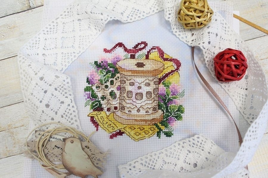 Handmade Stuff. Lace Cross Stitch Kit фото 4