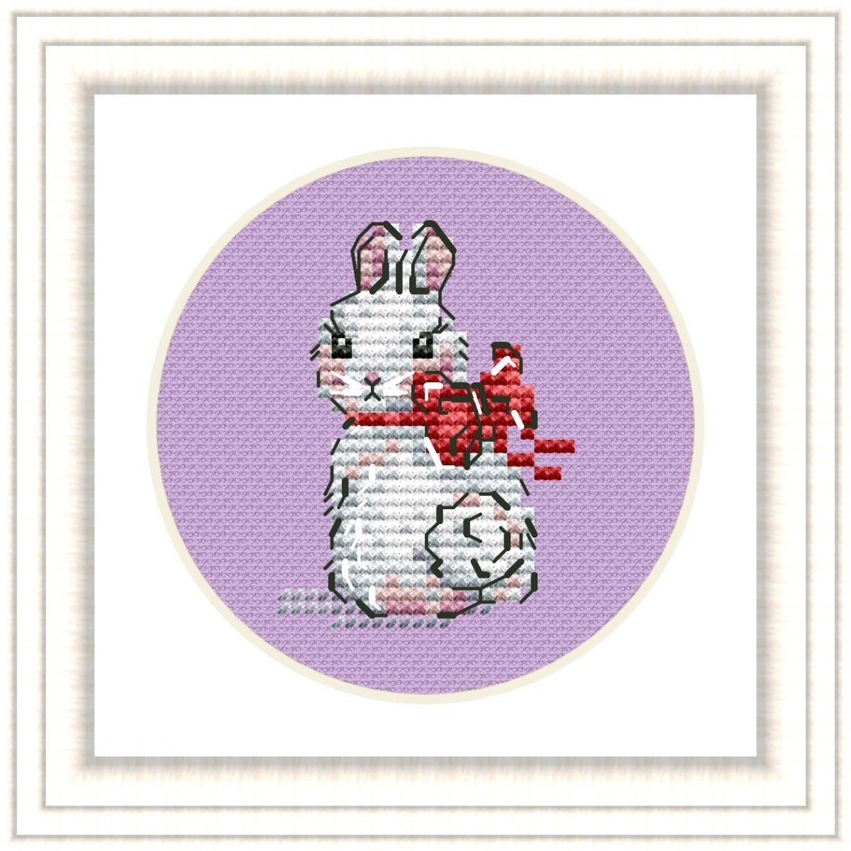 Rabbit S Cross Stitch Pattern фото 2