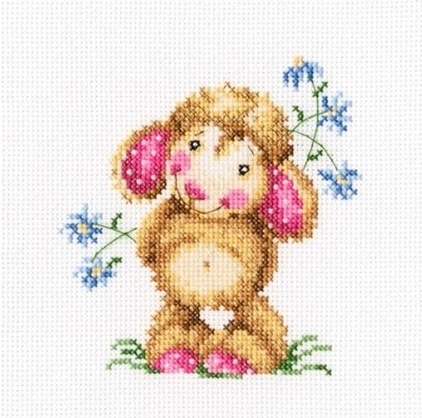 Daisies for a Gift Cross Stitch Kit фото 1