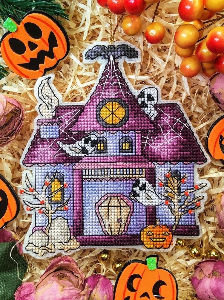 Witch House Cross Stitch Pattern фото 2