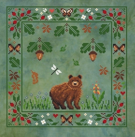 Owner of the Forest Cross Stitch Patern фото 1