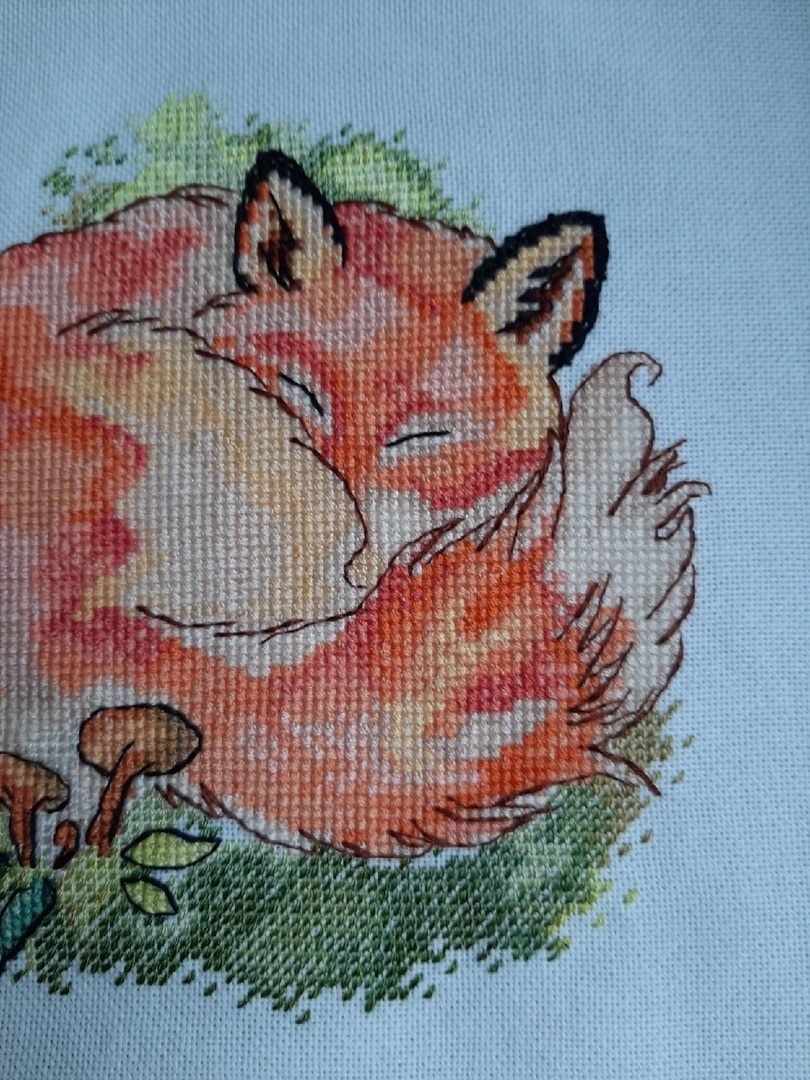 Fox Dream Cross Stitch Pattern фото 3