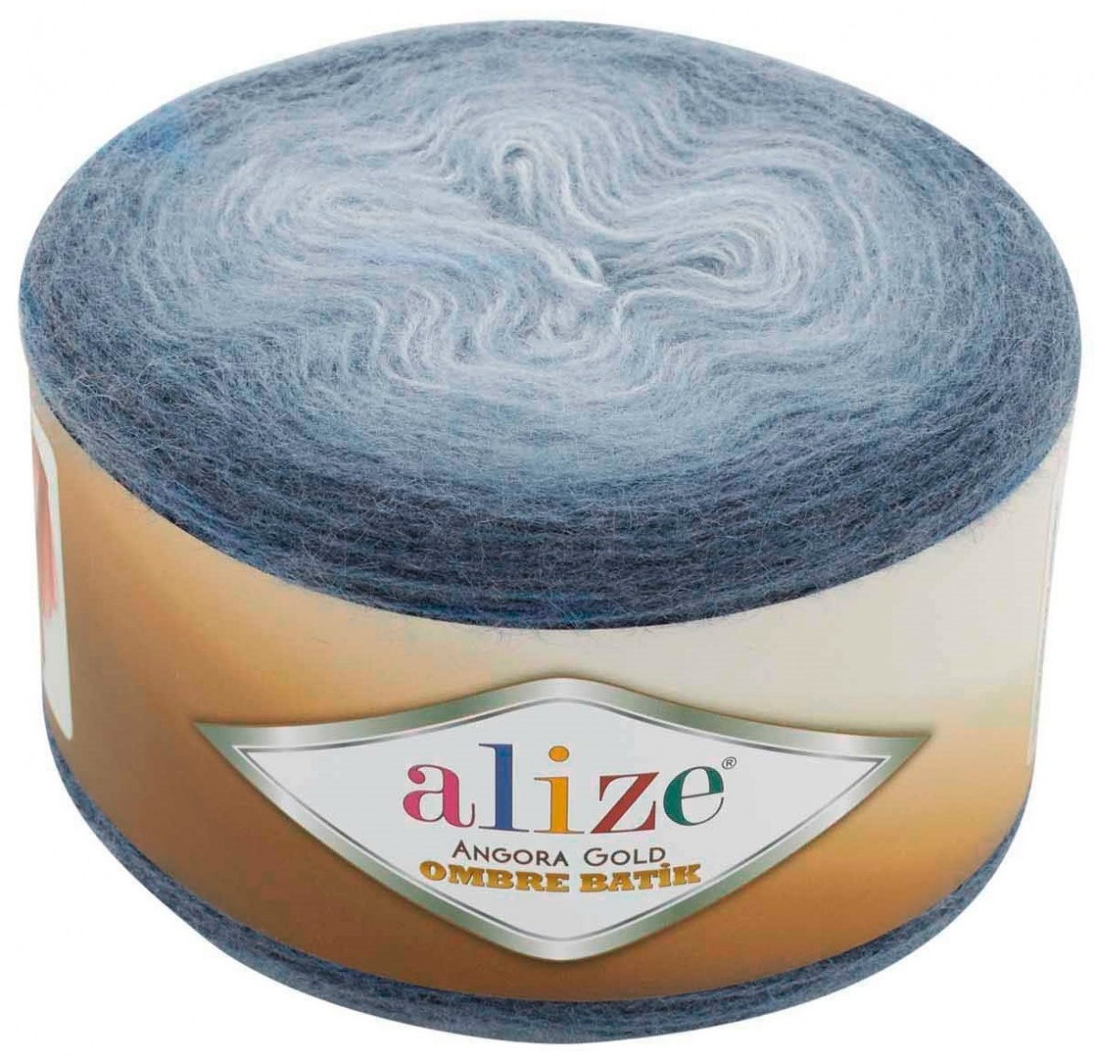 Alize Angora Gold Ombre Batik, 20% Wool, 80% Acrylic 4 Skein Value Pack, 600g фото 19