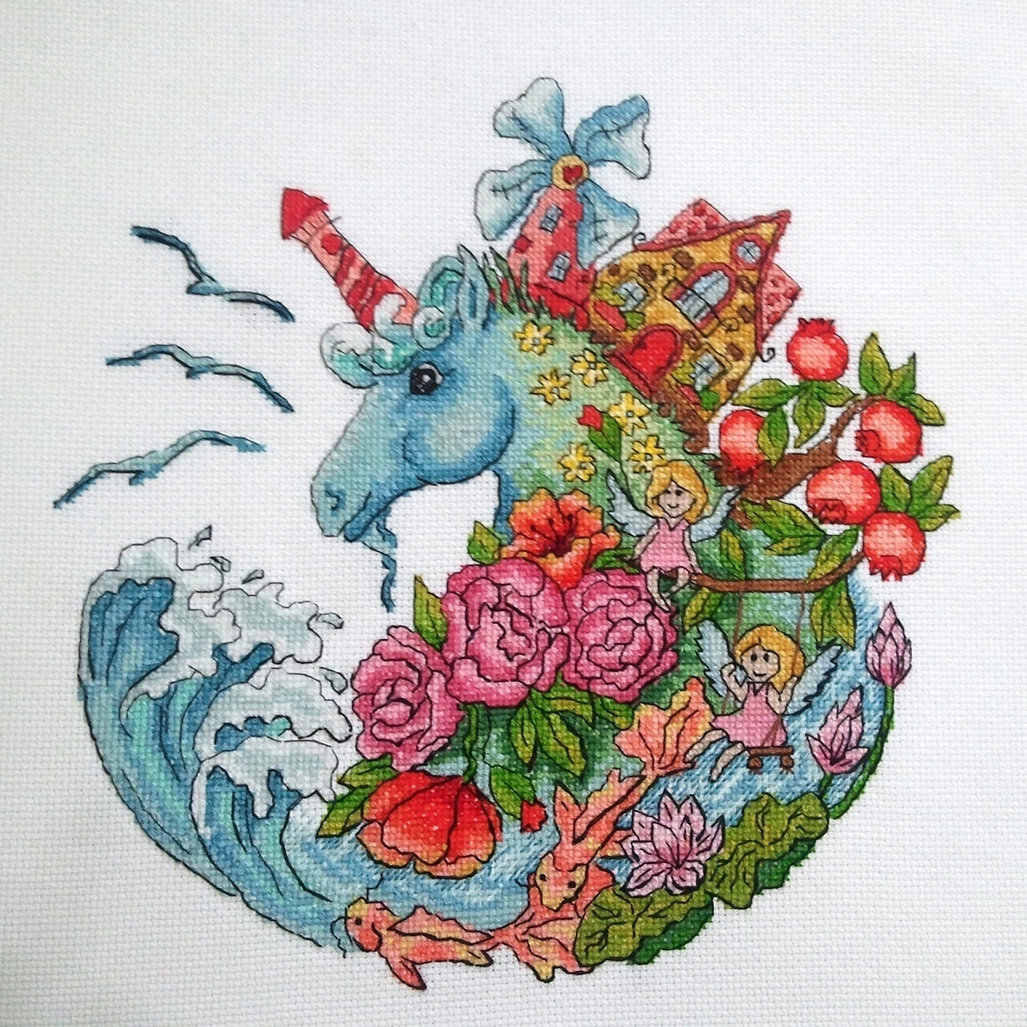 Unicorn and Everything! Cross Stitch Pattern фото 2