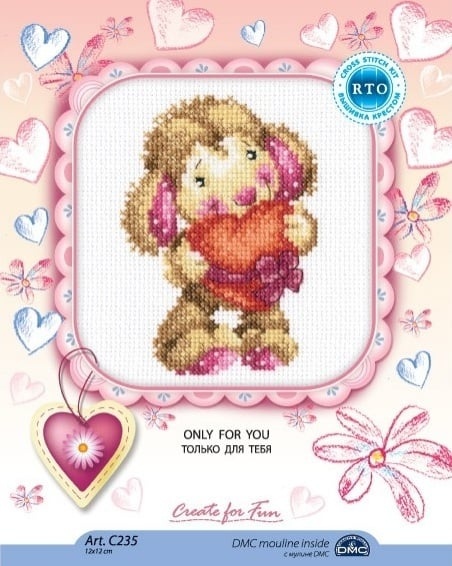 Only For You Cross Stitch Kit фото 2