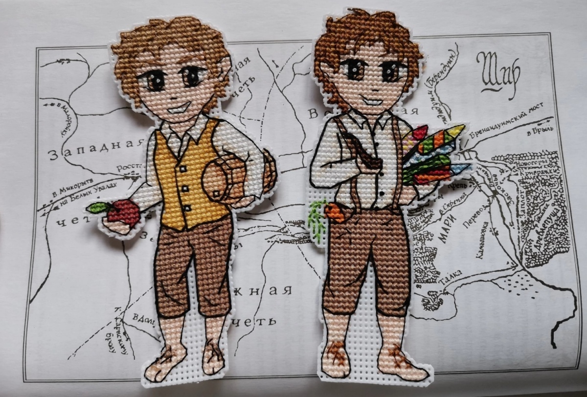 Middle-Earth. Peregrin Cross Stitch Pattern фото 3