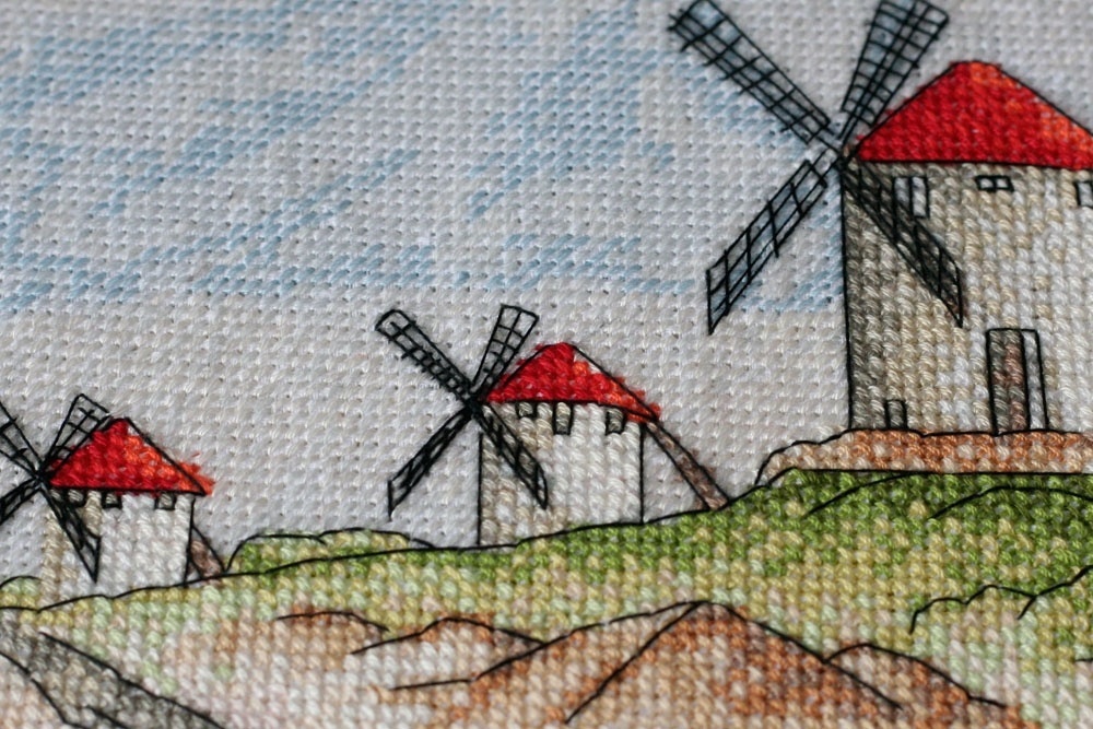 Windmills Cross Stitch Kit фото 4