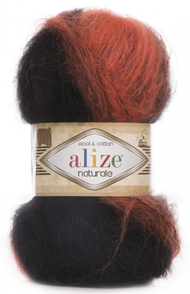 Alize Naturale, 60% Wool, 40% Cotton, 5 Skein Value Pack, 500g фото 28