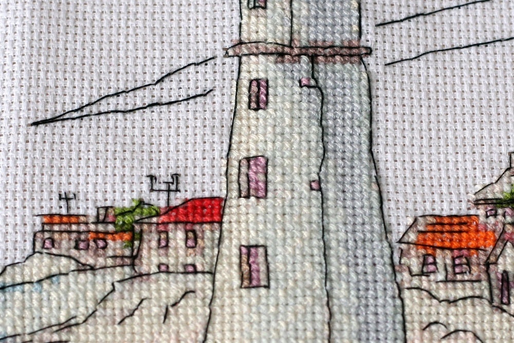 Lighthouse Light Cross Stitch Kit фото 5