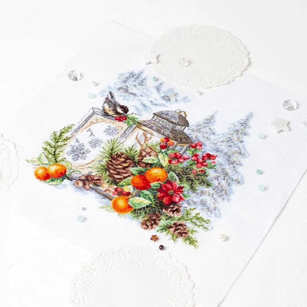 The Scent Of Winter Cross Stitch Kit фото 3