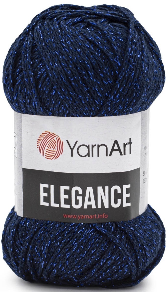 YarnArt Elegance 88% cotton, 12% metallic, 5 Skein Value Pack, 250g фото 6