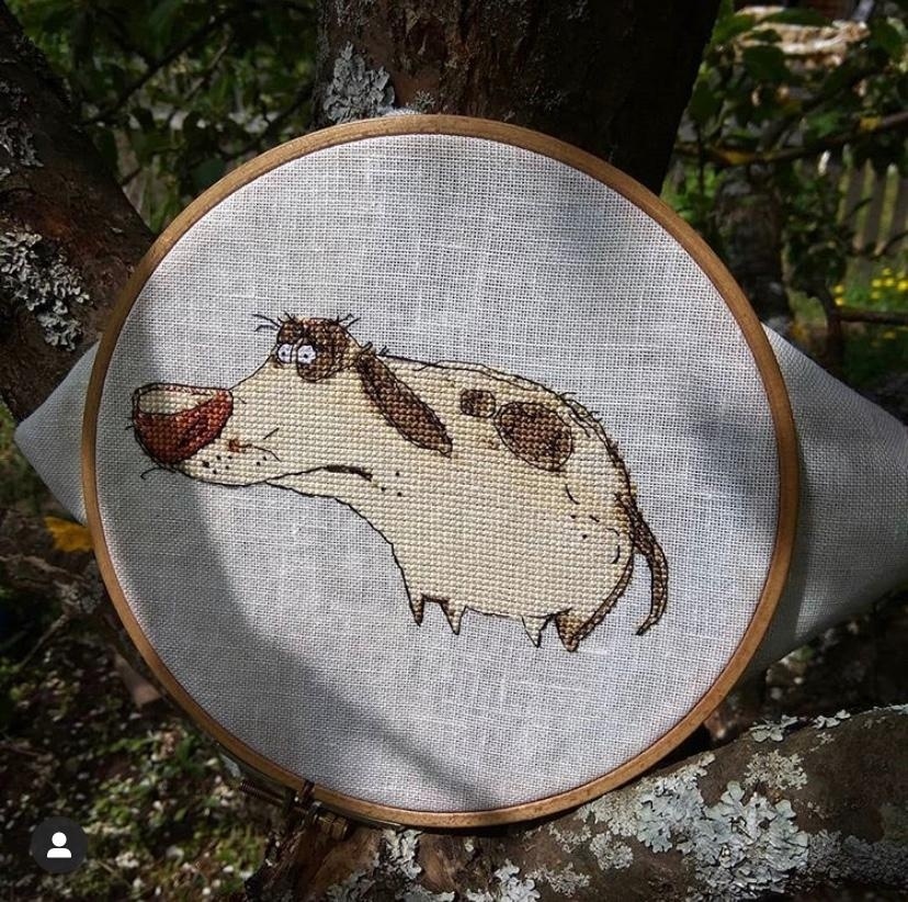 4 Paws and Nose Cross Stitch Patterns фото 3