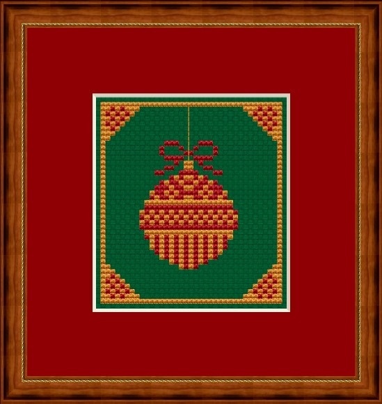 Christmas Balls Cross Stitch Chart фото 1