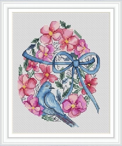 Easter Birds-2 Cross Stitch Pattern фото 1