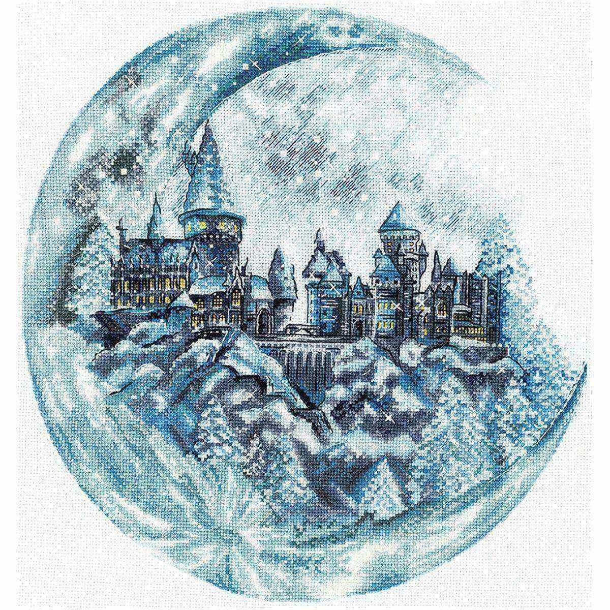 Moon Castle Catcher Cross Stitch Kit фото 1