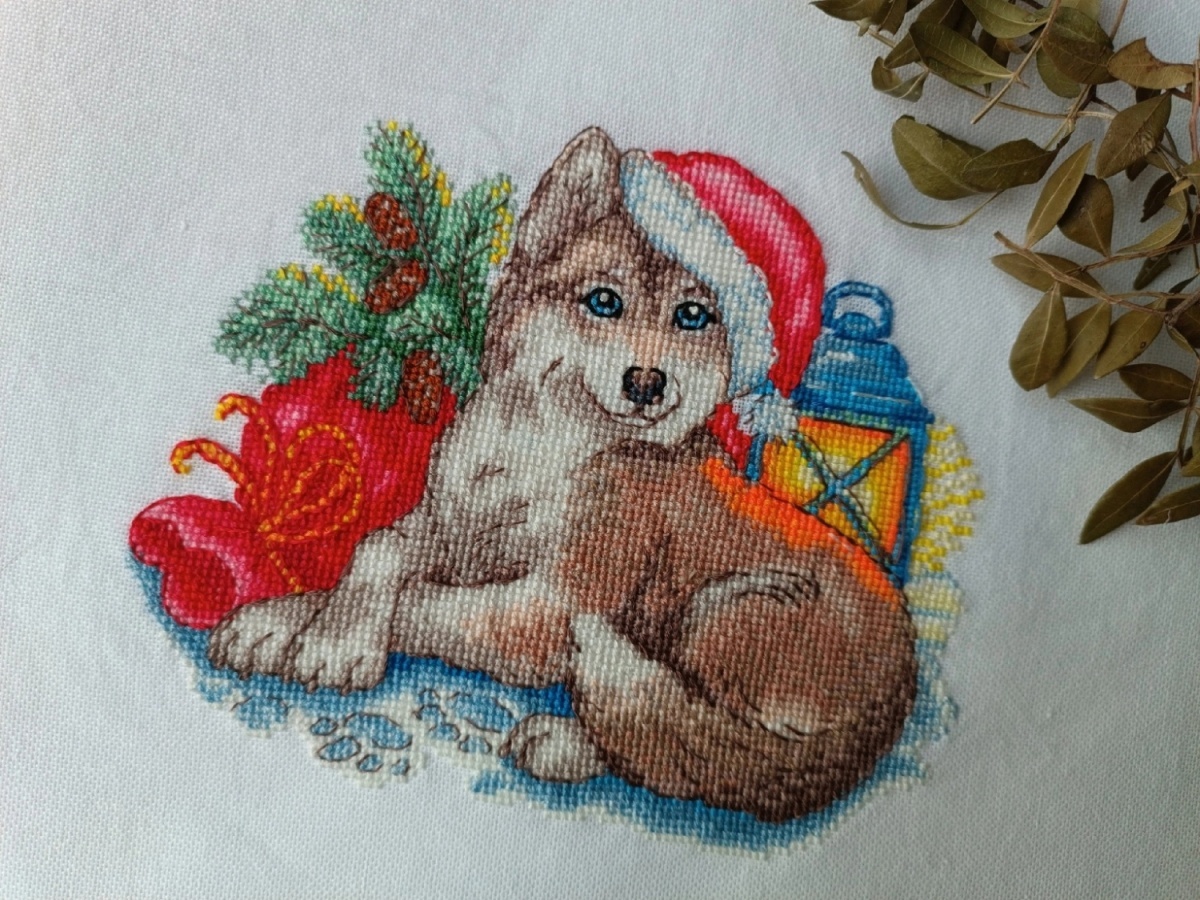 Santa's Helper Cross Stitch Pattern фото 3