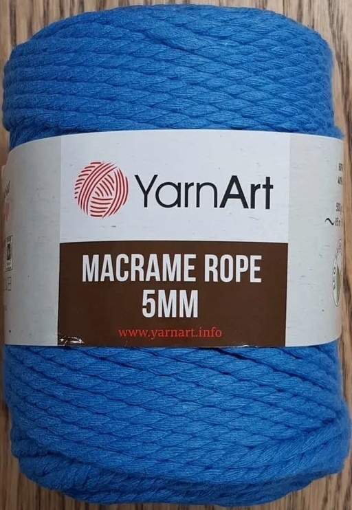 YarnArt Macrame Rope 5mm 60% cotton, 40% viscose and polyester, 2 Skein Value Pack, 1000g фото 25