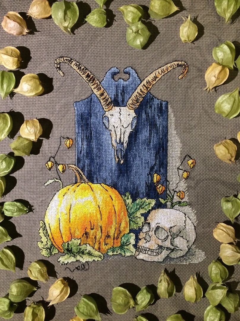 A Happy Halloween Cross Stitch Pattern фото 3
