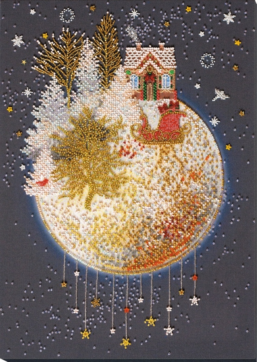 Christmas Fairy Tale Bead Embroidery Kit фото 1