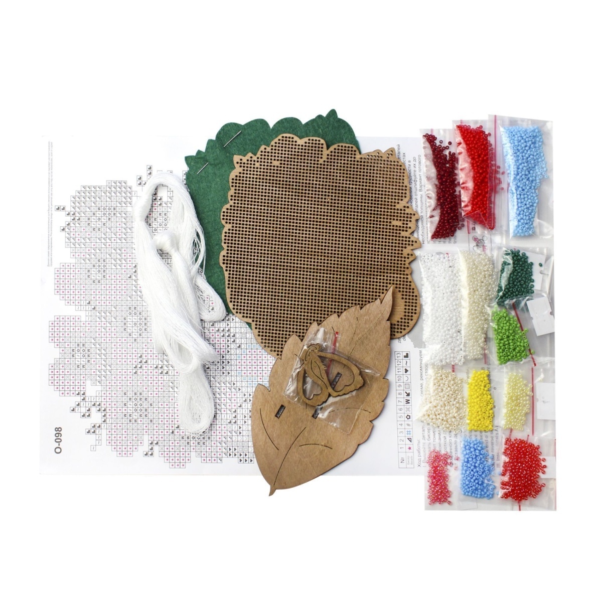 A Bizarre Composition Bead Embroidery Kit фото 5