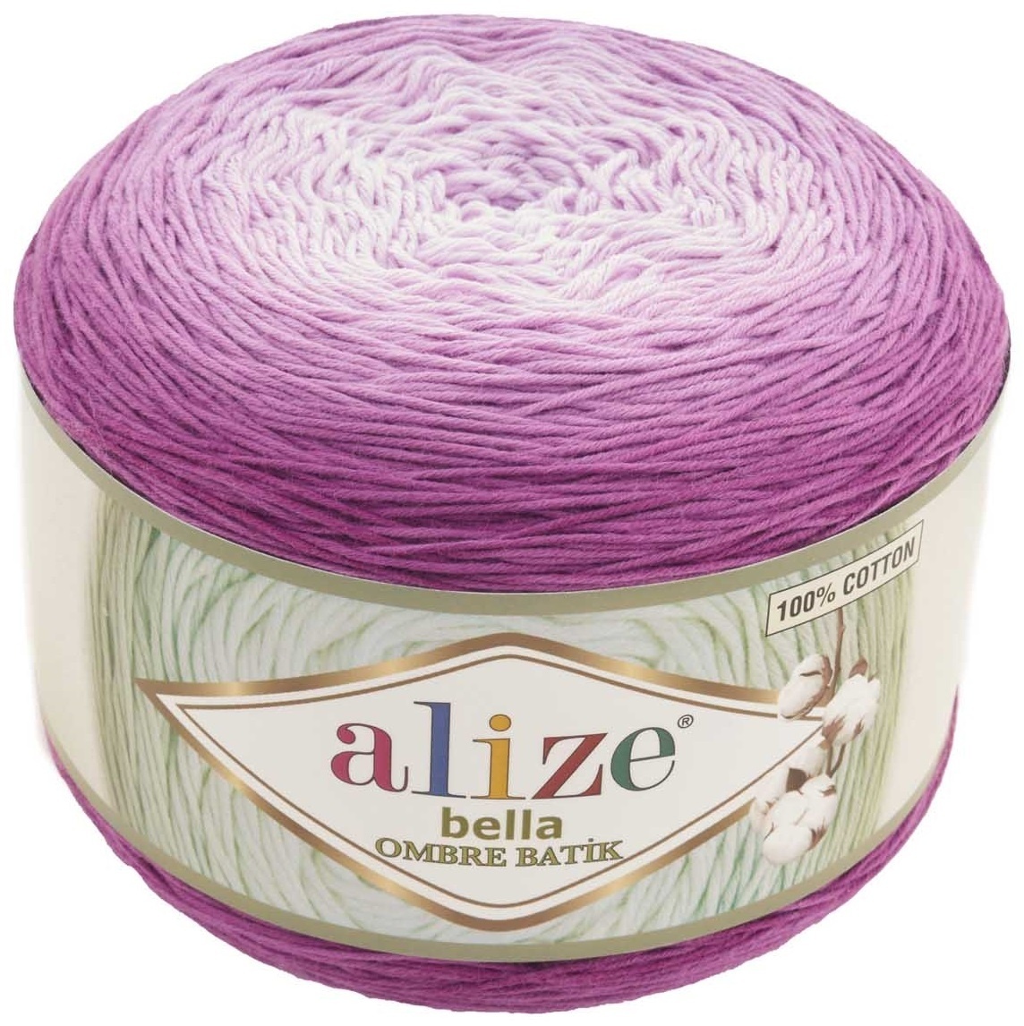 Alize Bella Ombre Batik 100% cotton, 2 Skein Value Pack, 500g фото 13