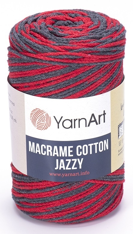 YarnArt Macrame Cotton Jazzy 80% cotton, 20% polyester, 4 Skein Value Pack, 1000g фото 6