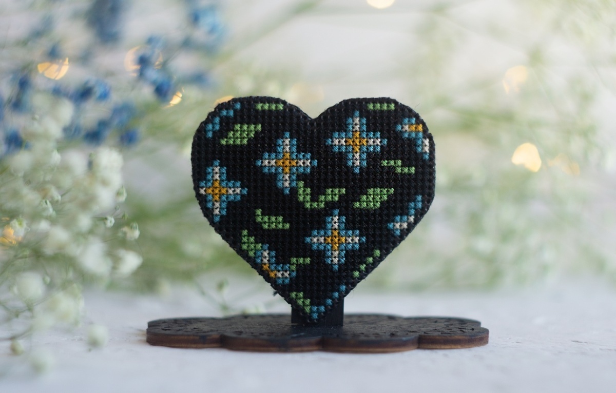 Heart 5 Cross Stitch Pattern фото 2