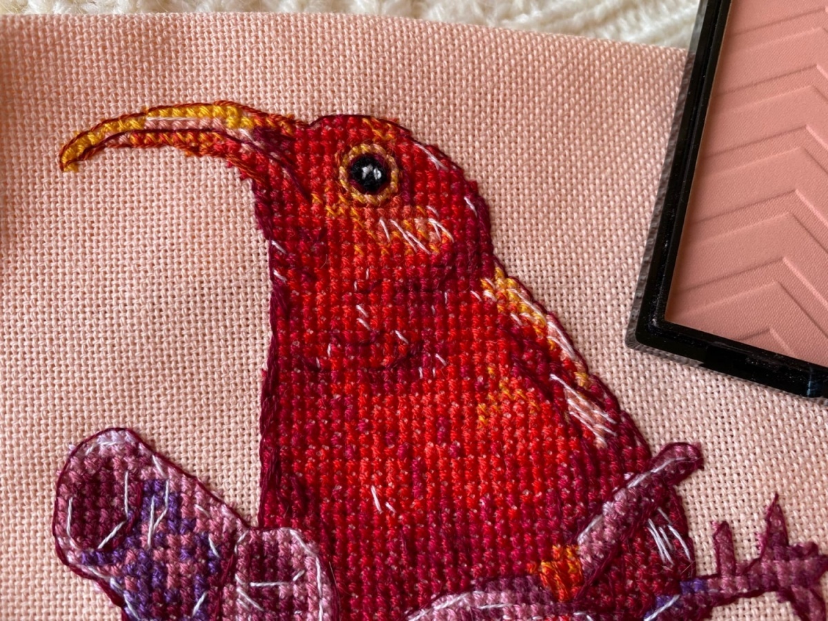 Heart Sunbird Cross Stitch Pattern фото 14