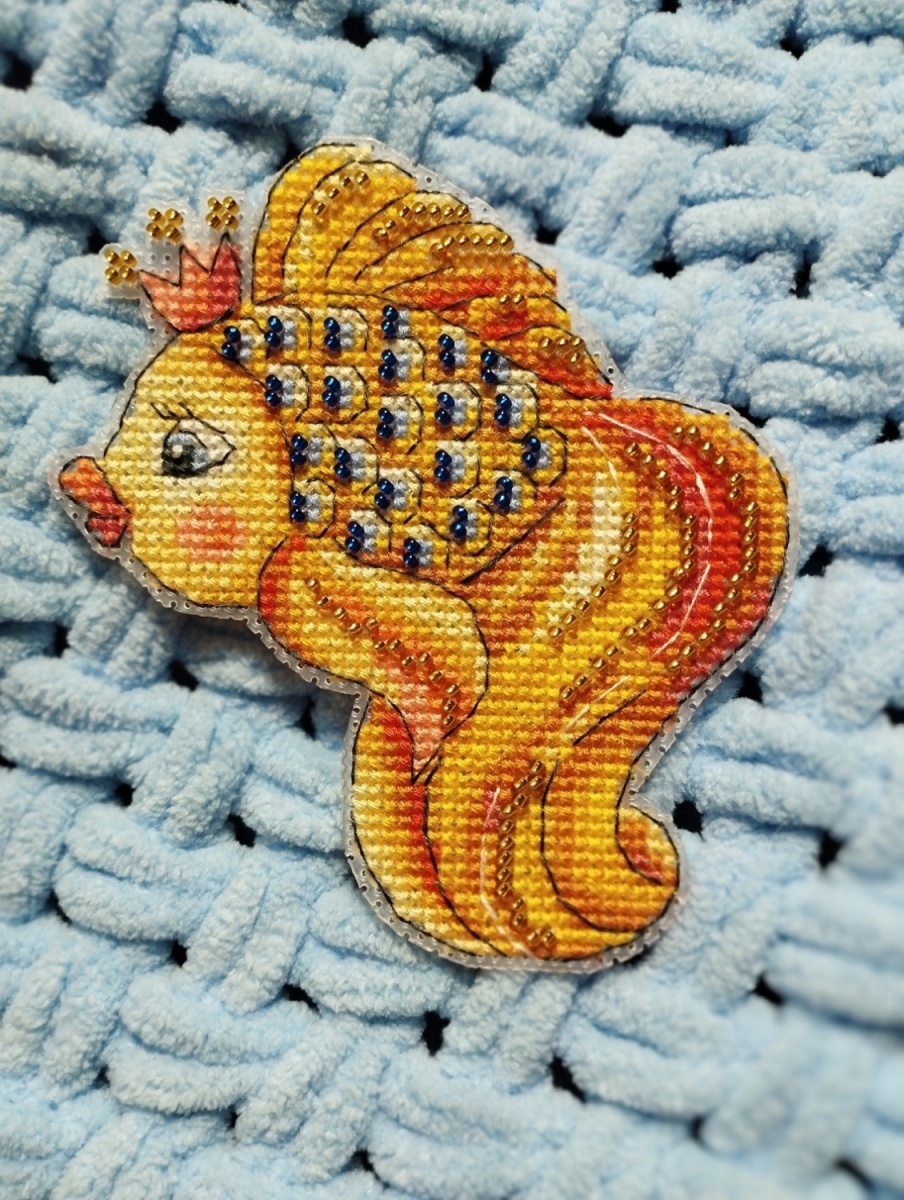 A Goldfish Cross Stitch Pattern фото 2