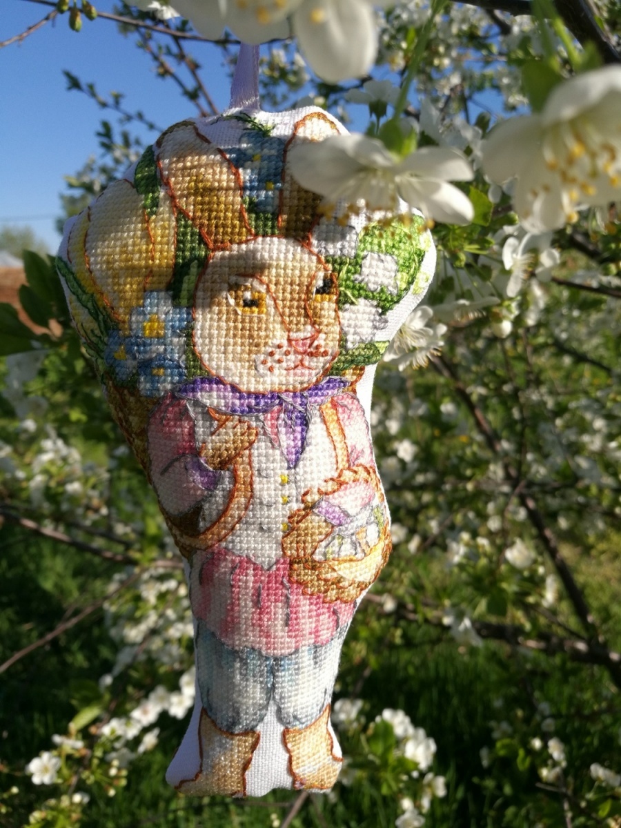 An Easter Bunny Cross Stitch Pattern фото 6