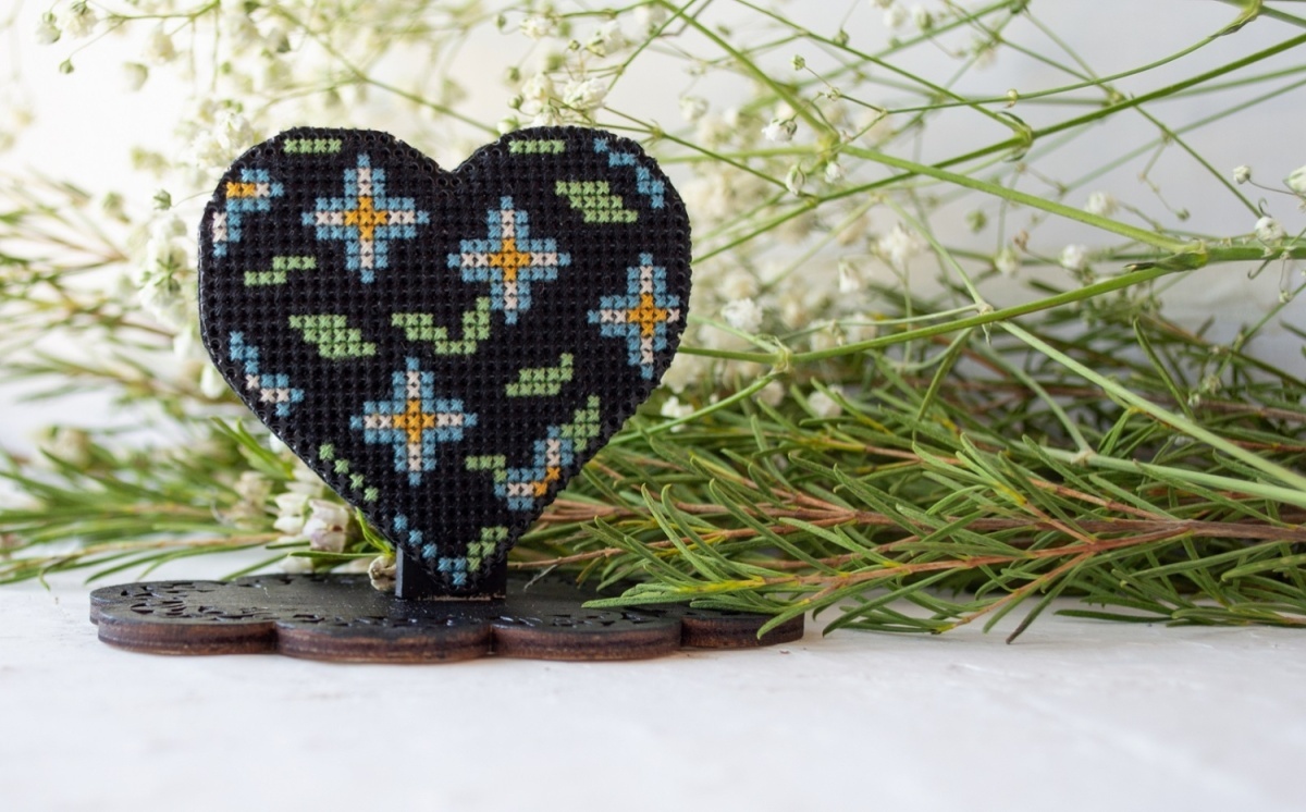 Heart 5 Cross Stitch Pattern фото 3