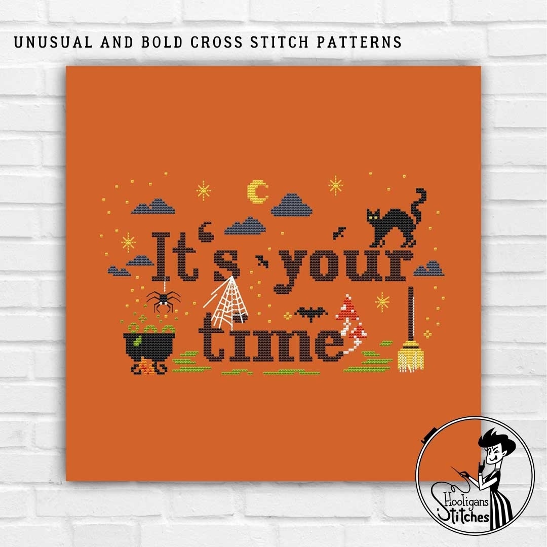 It`s Your Time Cross Stitch Pattern фото 6