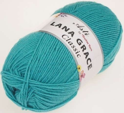 Troitsk Wool Lana Grace Classic, 25% Merino wool, 75% Super soft acrylic 5 Skein Value Pack, 500g фото 35