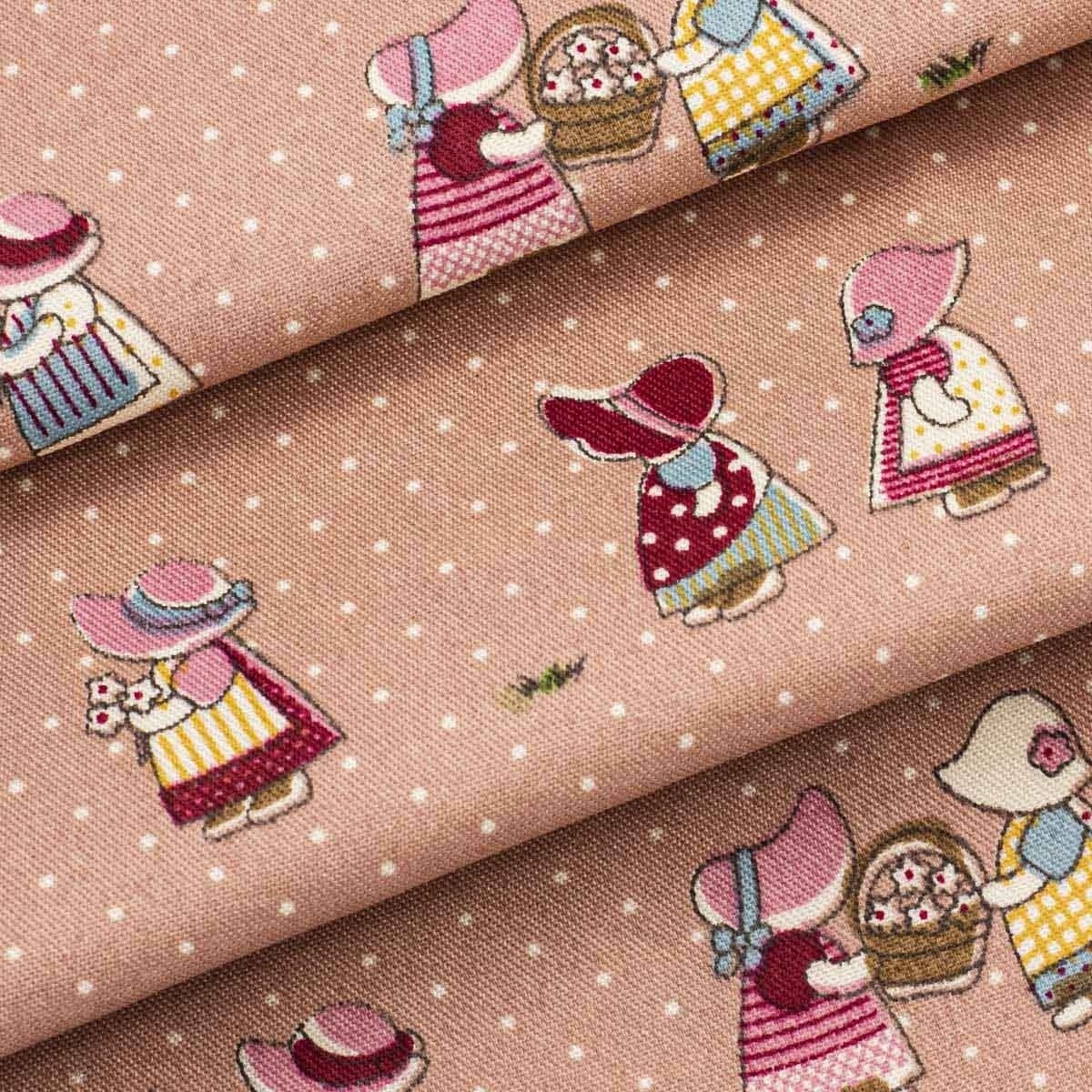 1317-6 Dusty Rose Patchwork Fabric фото 1