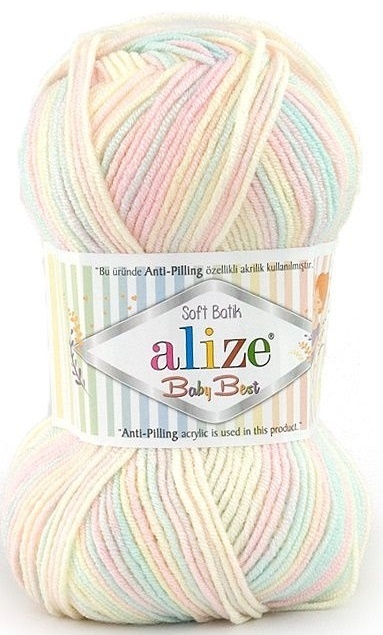 Alize Baby Best Batik, 90% acrylic, 10% bamboo 5 Skein Value Pack, 500g фото 9